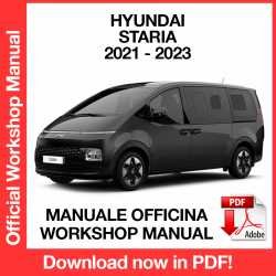 Workshop Manual Hyundai Staria (2021-2023)