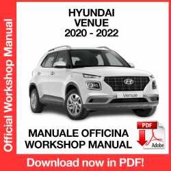 Workshop Manual Hyundai Venue (2020-2022)