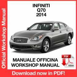 Workshop Manual Infiniti Q70 Y51 (2014)