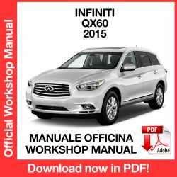 Workshop Manual Infiniti QX60 JX35 (2015)