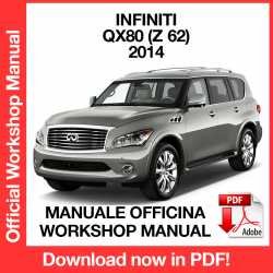 Workshop Manual Infiniti QX80 Z62 (2014)