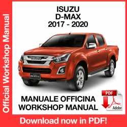 Workshop Manual Isuzu D-Max /MU-X (2017-2020)