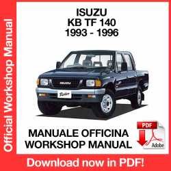 Workshop Manual Isuzu KB TF 140 (1993-1996)
