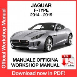 Workshop Manual Jaguar F-Type (2014-2019)