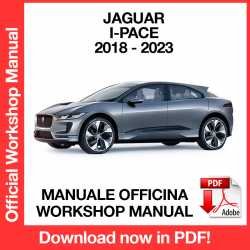 Workshop Manual Jaguar I-Pace X590 (2018-2023)