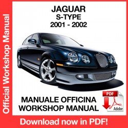 Workshop Manual Jaguar S-Type (2001-2002)
