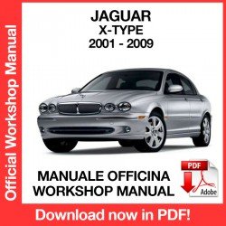 Workshop Manual Jaguar X-Type (2001-2009)