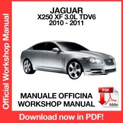 Workshop Manual Jaguar X250 XF (2010-2011)