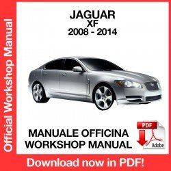 Workshop Manual Jaguar XF (2008-2013)