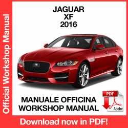 Workshop Manual Jaguar XF X260 (2016-2019)