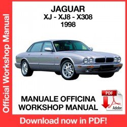 Workshop Manual Jaguar XJ XJ8 X308 (1998)