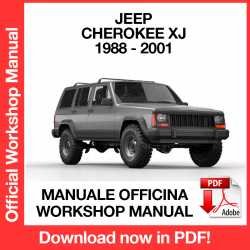 Workshop Manual Jeep Cherokee XJ (1988-2001)