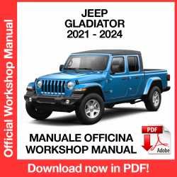 Workshop Manual Jeep Gladiator JT (2021-2024)
