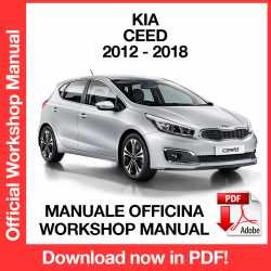 Workshop Manual Kia Ceed (2012-2018)