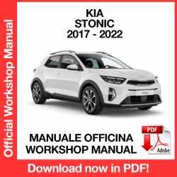 Workshop Manual Kia Stonic (2017-2022)