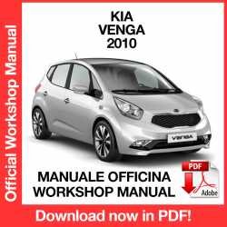 Workshop Manual Kia Venga (2010)