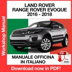 Workshop Manual Land RoverRange Rover Evoque L538