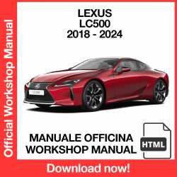 Workshop Manual Lexus LC500 (2018-2024)