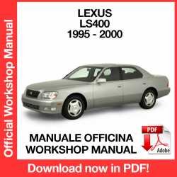 Workshop Manual Lexus LS400 (1995-2000)