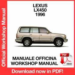 Workshop Manual Lexus LX450 (1996)