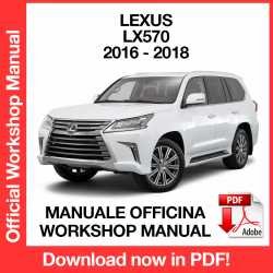 Workshop Manual Lexus LX570 (2016-2018)
