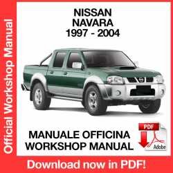 Workshop Manual Nissan Navara D22 (1997-2004)