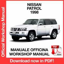Workshop Manual Nissan Patrol Y61 (1998)
