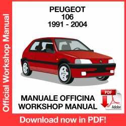 Workshop Manual Peugeot 106 (1991-2004)