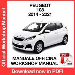 Workshop Manual Peugeot 108 (2014-2011)