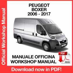 Workshop Manual Peugeot Boxer (2006-2017)