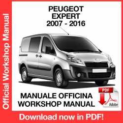 Workshop Manual Peugeot Expert (2007-2016)