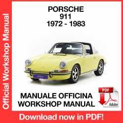 Workshop Manual Porsche 911 (1972-1983)