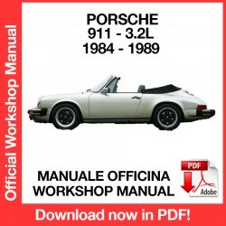 Workshop Manual Porsche 911 3.2L (1984-1989)