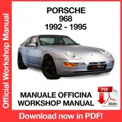 Workshop Manual Porsche 968 Cab Turbo S CS (1992-1995)