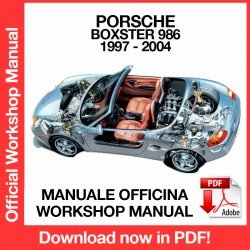 Workshop Manual Porsche Boxster 986 (1997-2004)