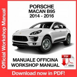 Workshop Manual Porsche Macan B95 (2014-2016)