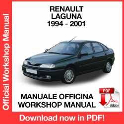 Workshop Manual Renault Laguna I (1994-2001)