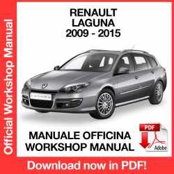 Workshop Manual Renault Laguna III X91 (2009-2015)