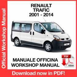 Workshop Manual Renault Trafic II X83 (2001-2014)