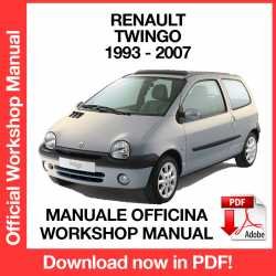 Workshop Manual Renault Twingo I X06 (1993-2007)