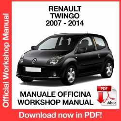 Workshop Manual Renault Twingo II X44 (2007-2014)