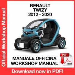 Workshop Manual Renault Twizy (2012-2020)