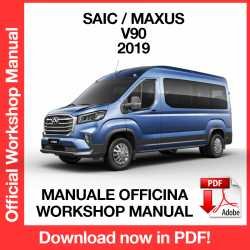 Workshop Manual Saic Maxus V90 (2019)