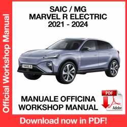 Workshop Manual Saic MG Marvel R Electric (2021-2024)
