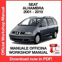 Workshop Manual Seat Alhambra (2001-2010)