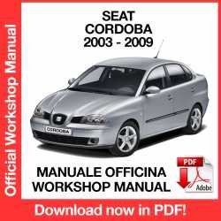 Workshop Manual Seat Cordoba (2003-2009)