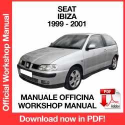 Workshop Manual Seat Ibiza 6K1 (1999-2001)