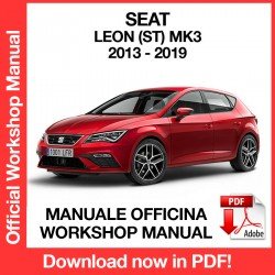 Workshop Manual Seat Leon (ST) MK3 (2013-2019)