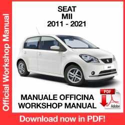Workshop Manual Seat Mii (2011-2021)