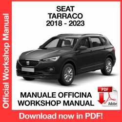 Workshop Manual Seat Tarraco (2018-2023)